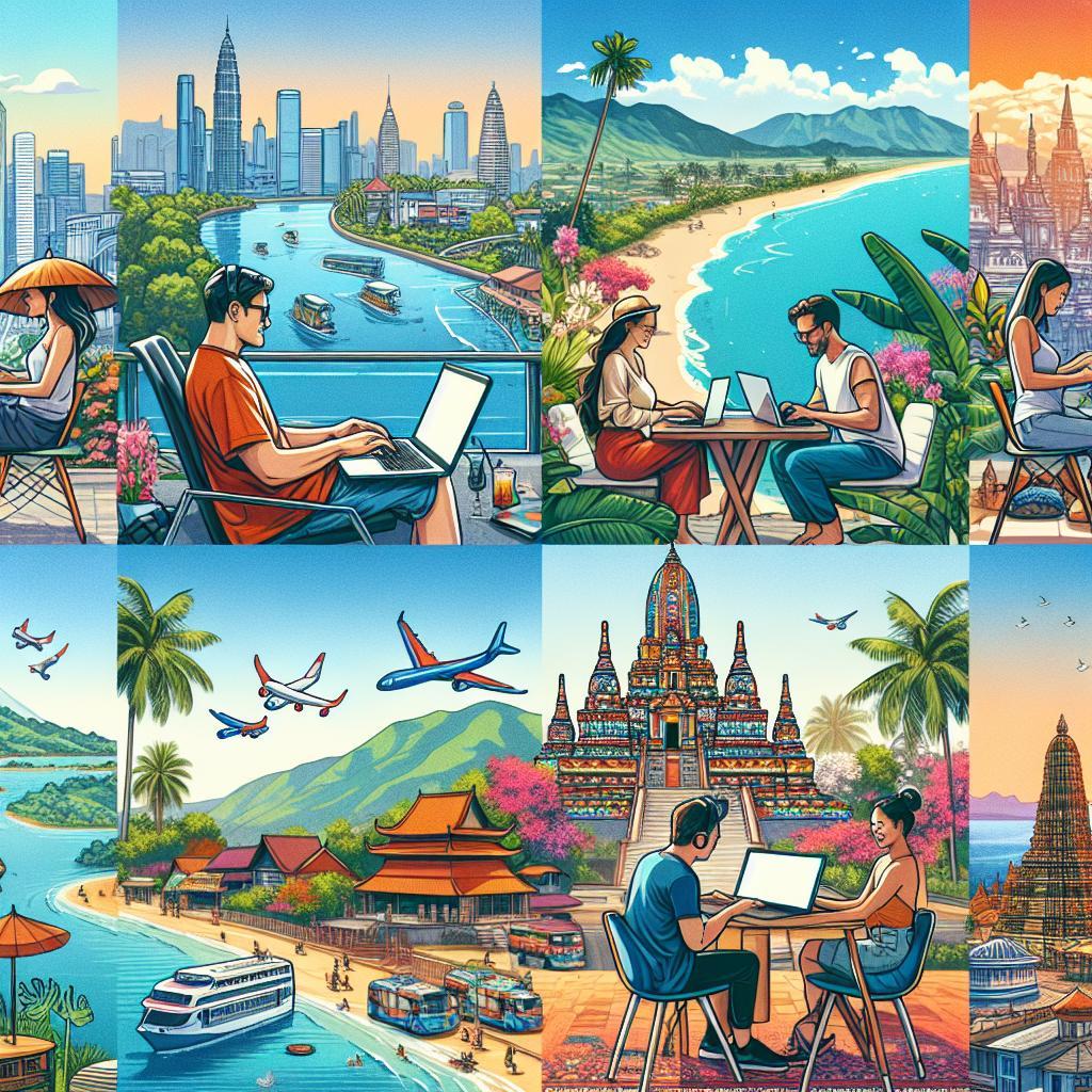 5 Asian Countries Allow Digital Nomads 3-Month Visa-Free Stay - header image