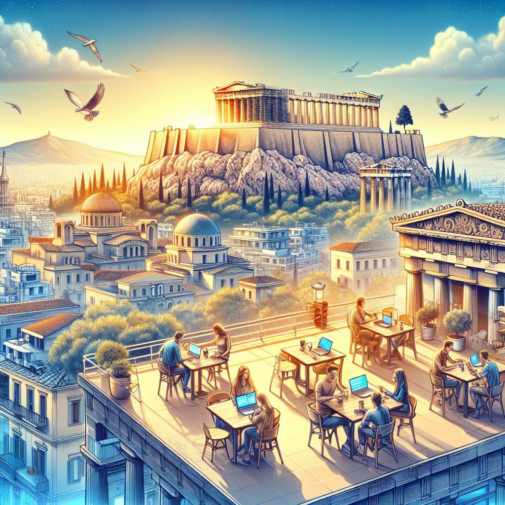 Athens Ranks Top 25 Destinations for Digital Nomads - header image