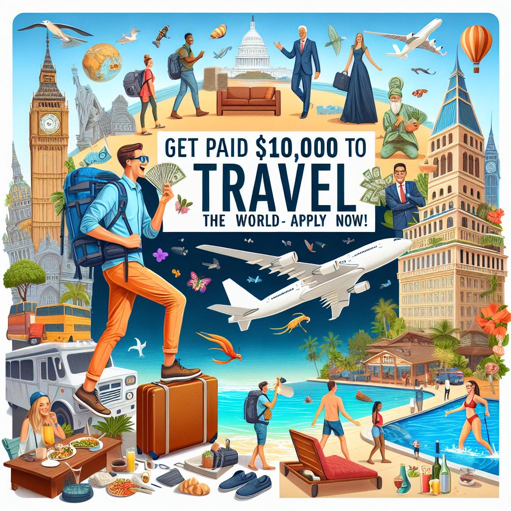 Earn $10,000 to Travel Globally as Chief Nomad Officer - header image