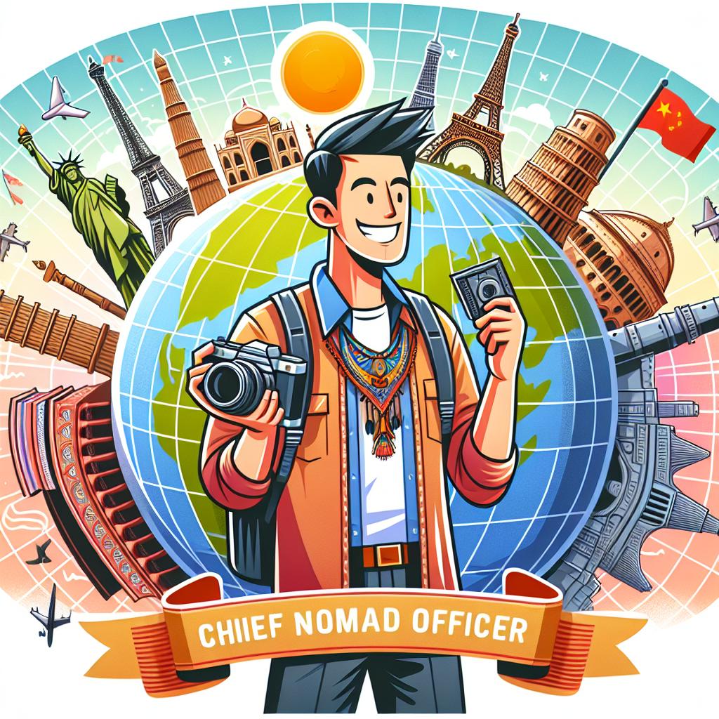 Earn $10,000 Traveling the World as Chief Nomad Officer - header image