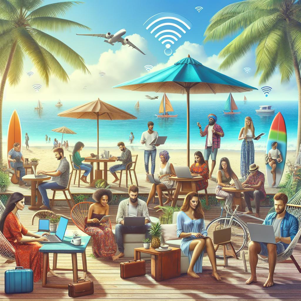 How Digital Nomads Are Transforming the Tourism Industry - header image