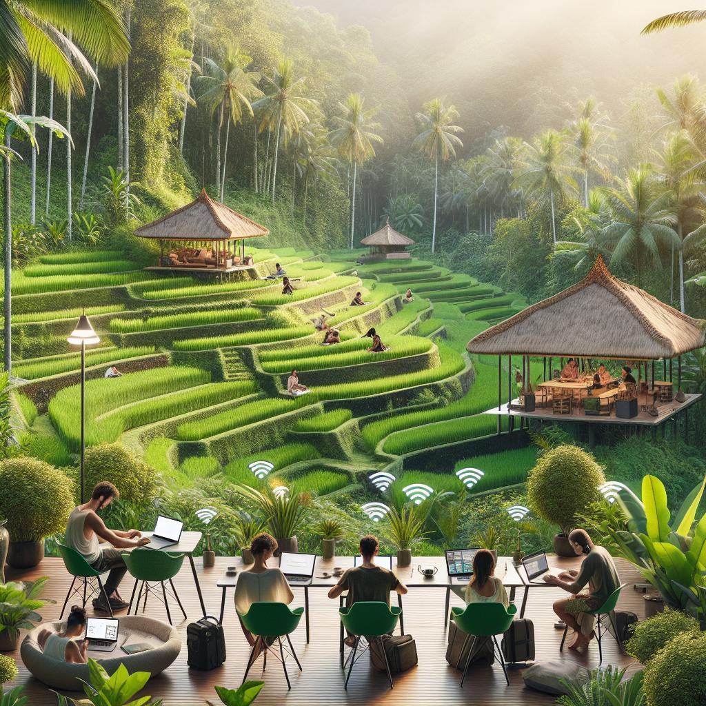 Improved Internet Services Attract Digital Nomads to Ubud, Bali - header image