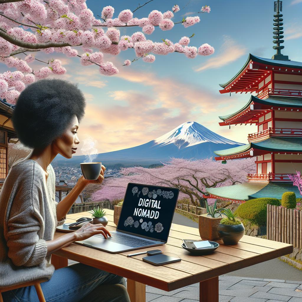 Japan Introduces Digital Nomad Visa Starting March 2024 - header image