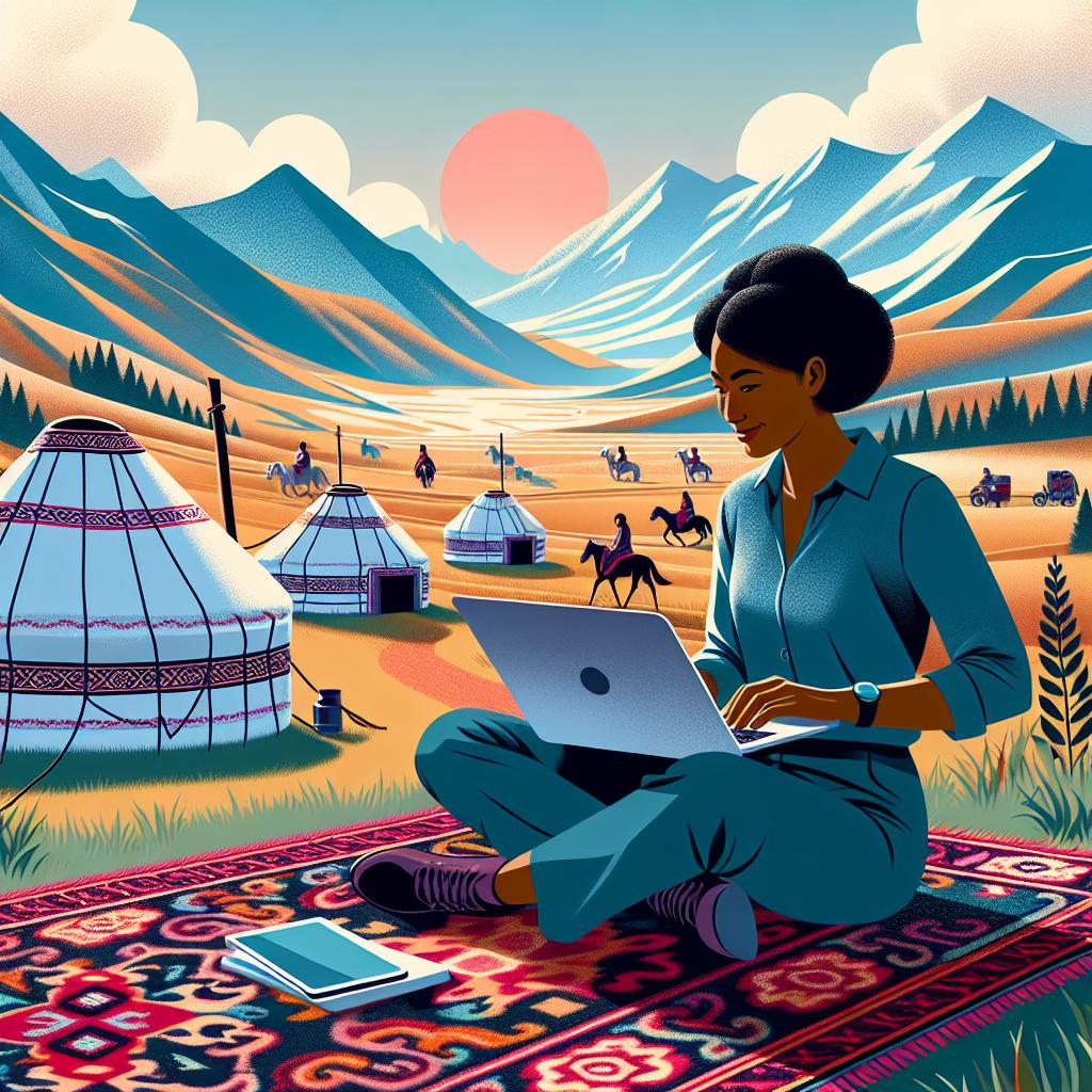 Kazakhstan Launches Visa Program for Digital Nomads - header image