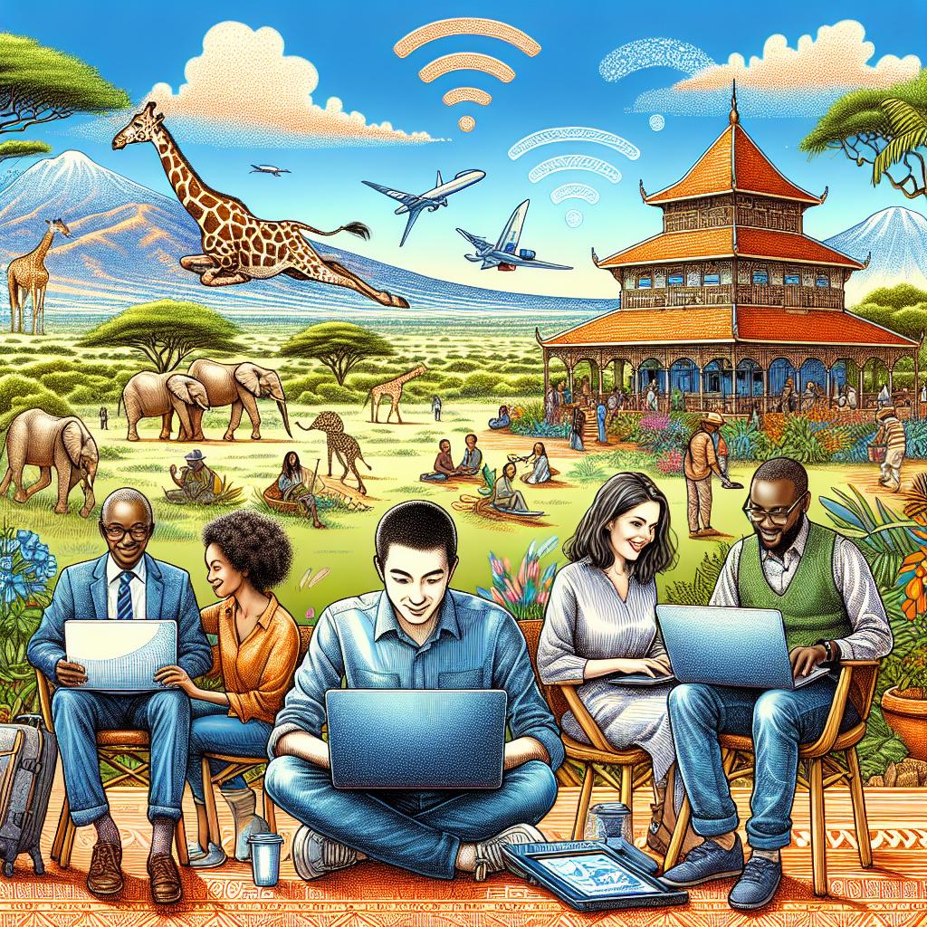 Kenya Introduces Digital Nomad Visa and Visa-Free Travel Policy - header image