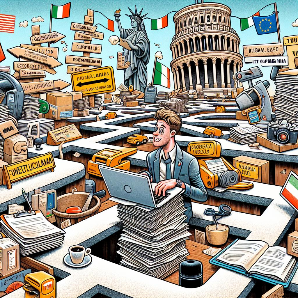 Navigating Bureaucracy for Italy's Digital Nomad Visa: An American's Experience - header image