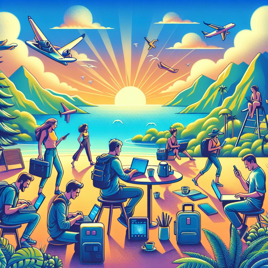 Rapid Rise of Digital Nomads: Transforming Work in America - header image