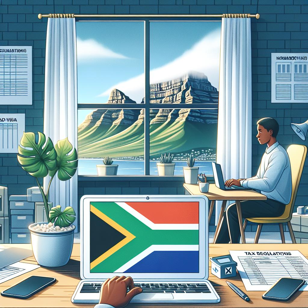 South Africa Delays Remote Worker Visa Due to Tax Changes - header image