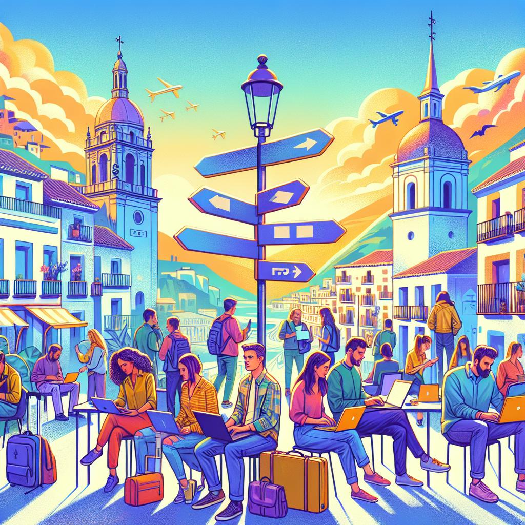 Spain's New Digital Nomad Visa Rules Leave Britons Uncertain - header image