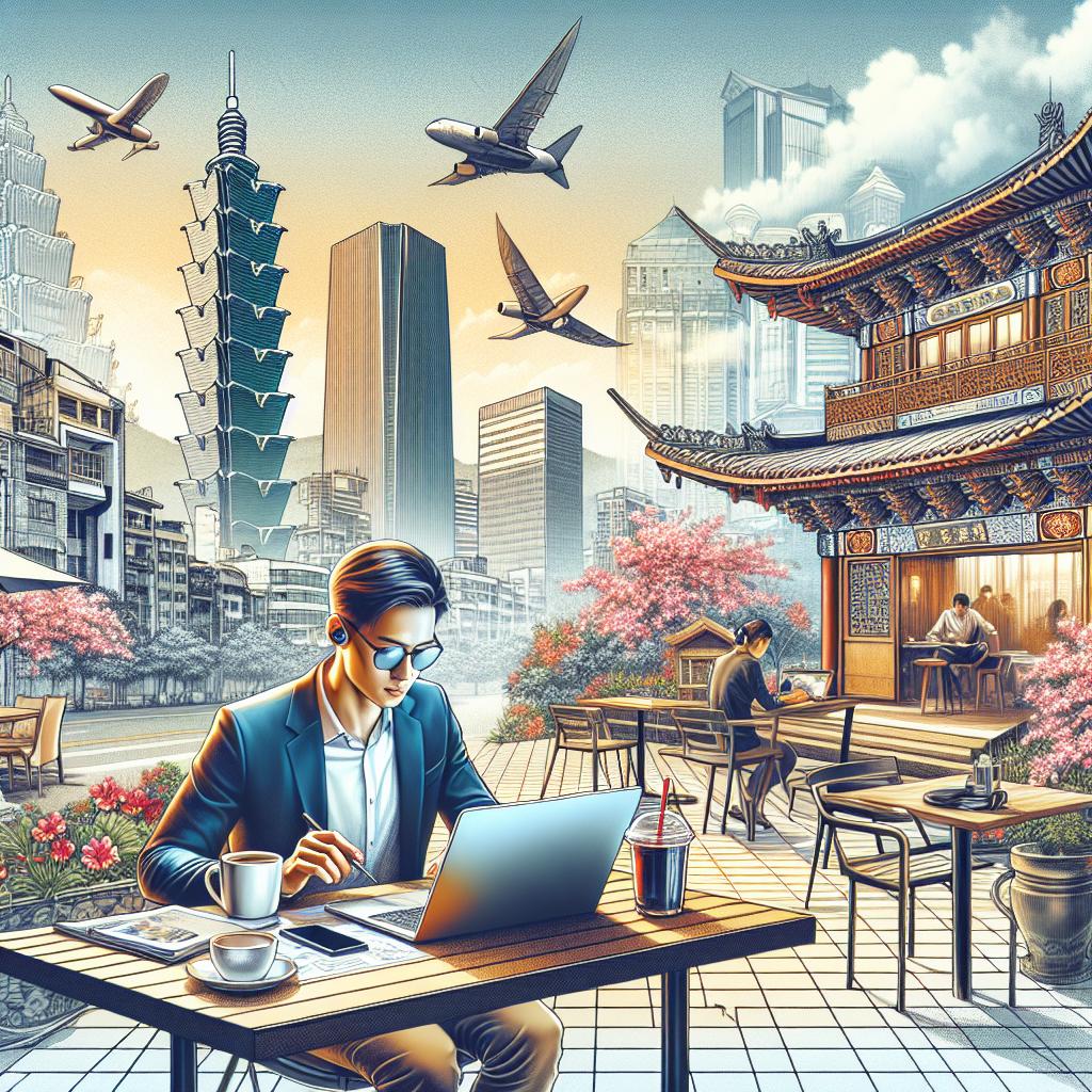 Taiwan Offers One-Year Digital Nomad Visa for Remote Workers