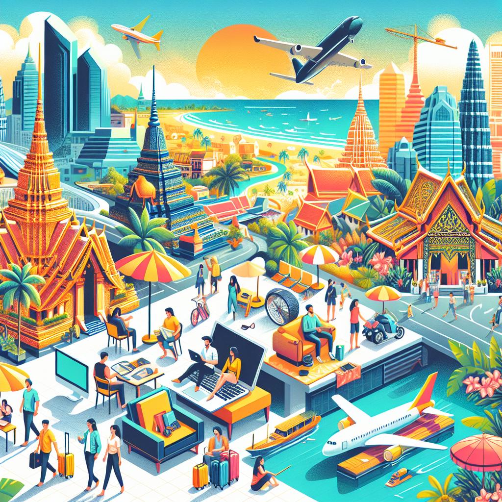 Thailand's Travel Sector Soars with Visa-Free Entry and Nomad Visas - header image