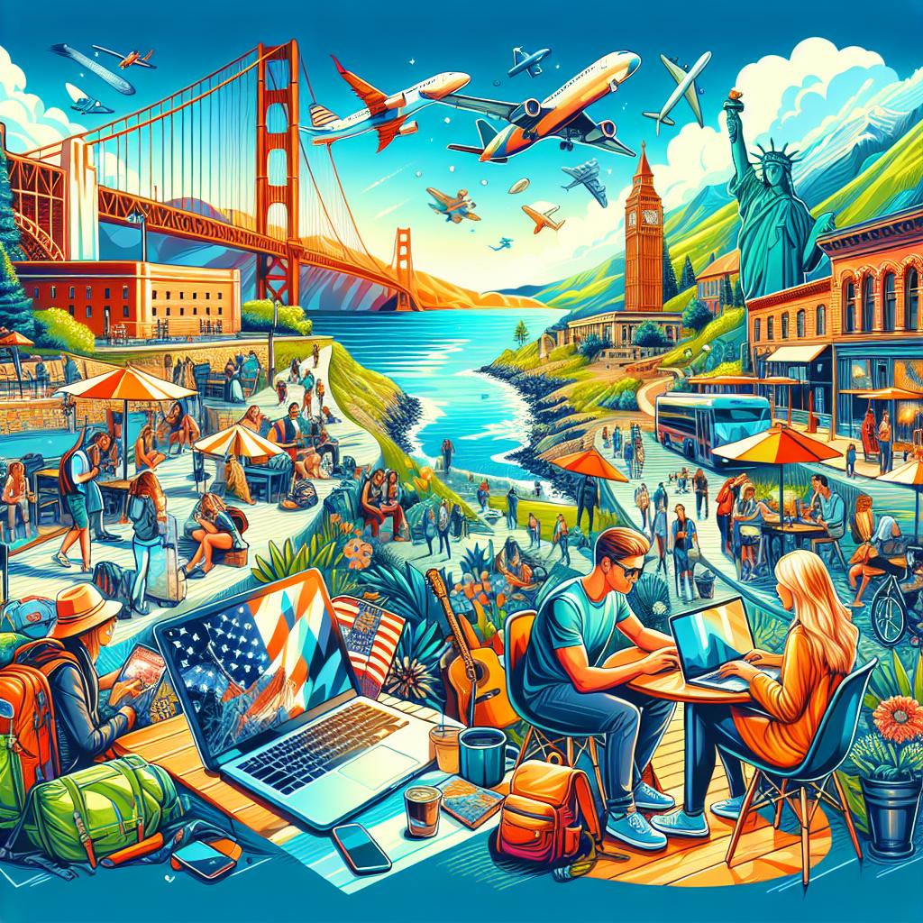 The Rising Trend: Digital Nomads Flourish Across the United States - header image