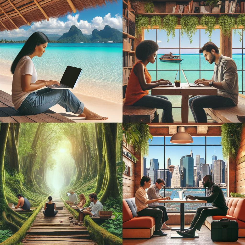 Top 4 Destinations for Digital Nomads in 2023 by Booking.com - header image