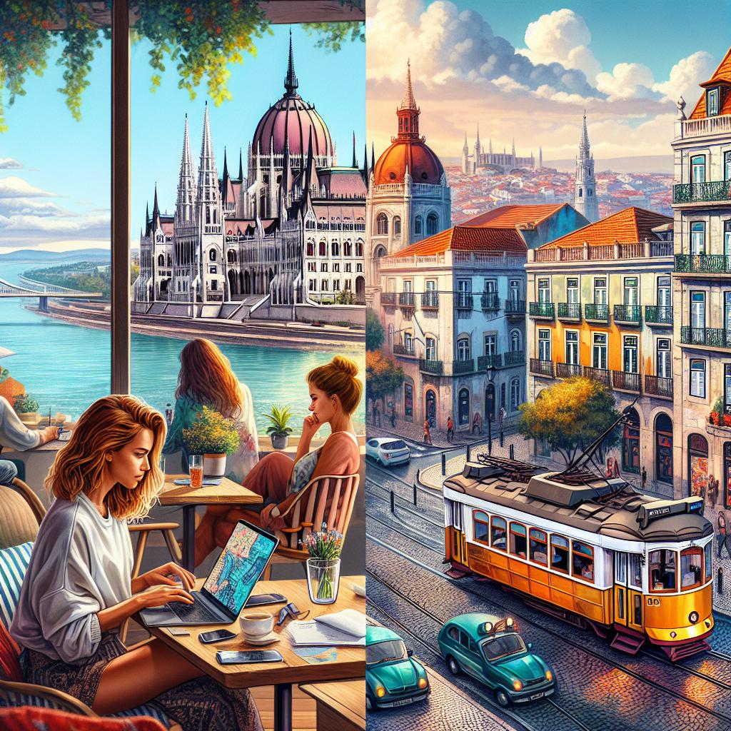 Top Reasons Hungary and Portugal Attract Digital Nomads - header image